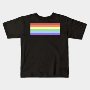 Pale Rainbow Kids T-Shirt